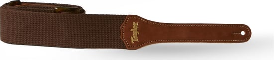 Taylor 4001 GS Mini Cotton Strap, 2in, Chocolate Brown