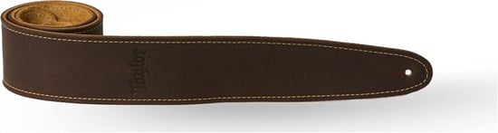 Taylor 4101 Leather Strap, 2.5in, Chocolate Brown