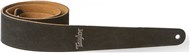 Taylor 4401 Embroidered Suede Strap, 2.5in, Black
