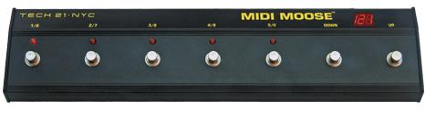 Tech 21 Midi Moose Midi Foot Controller