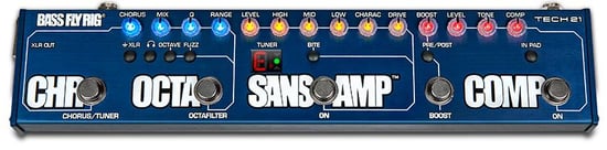 Tech 21 SansAmp Bass Fly-Rig 5 Mini Multi Effects
