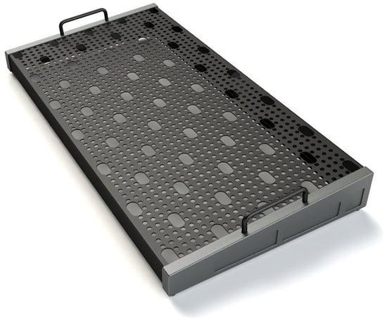 Temple Audio DUO-24 Lightweight Pedalboard, Gun Metal