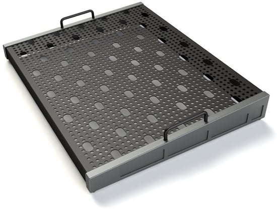 Temple Audio TRIO-21 Lightweight Pedalboard, Gun Metal