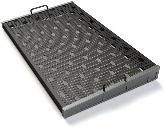 Temple Audio TRIO-28 Lightweight Pedalboard, Gun Metal