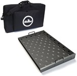 Temple Audio TRIO-28 Lightweight Pedalboard with Soft Case, Gun Metal