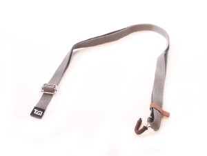 TGI Ukulele Sling Strap with Soundhole Hook, Grey