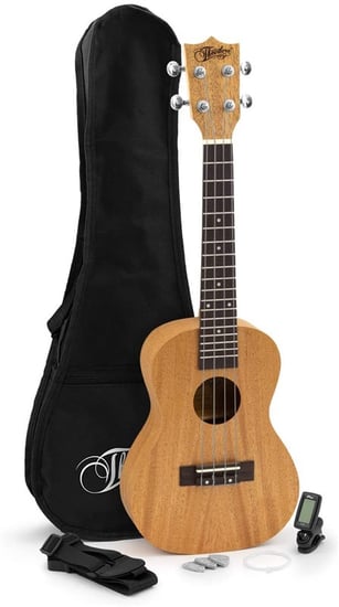 Theodore T-CON1 Concert Ukulele Pack, Mahogany