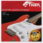 Tiger EGS-SL Electric Guitar Strings, Super Light, 10-46