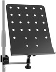 Tiger MSA30-BK Music Stand Attachment with Clamp, Black