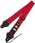 Tiger STP4 Strap with Pick Holders & Picks, Red