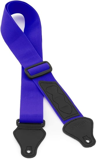 Tiger UAC4-BL Ukulele Strap, Blue