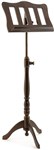 Tiger WMS7-WN Baroque Style Walnut Wooden Music Stand