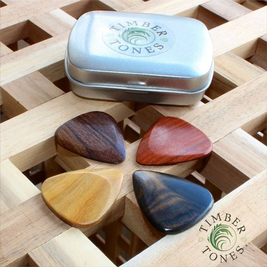 Timber Tones 4 Pick Mixed Gift Tin, Electric