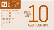 Universal Audio Custom 10 Bundle - Choose Any 10 UAD Plugins