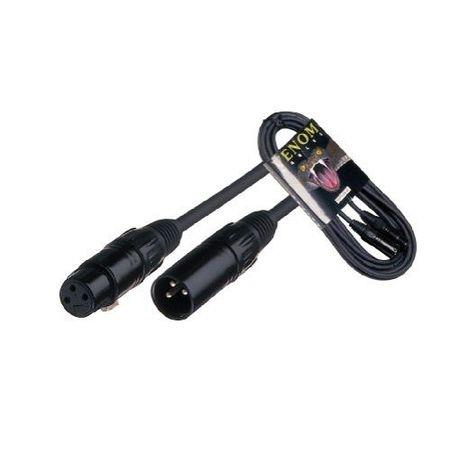 Venom Rattler 20FT XLR to XLR Mic Lead