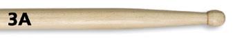 Vic Firth American Classic 3A Wood Tip Drumsticks