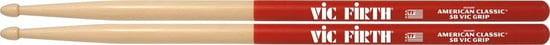 Vic Firth American Classic 5B Wood Tip Drumstick with Vic Grip