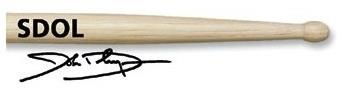 Vic Firth Signature John Dolmayan Wood Tip Drumsticks