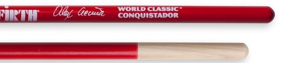 Vic Firth World Classic Alex Acuna Conquistador Timbale Sticks, Red