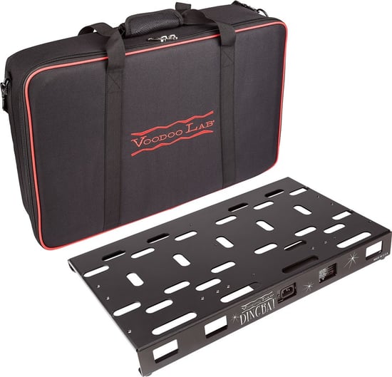 Voodoo Lab DBM4 Dingbat Medium Pedal Board with Pedal Power 4x4