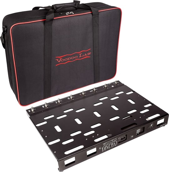 Voodoo Lab DBMPXS4 Dingbat PX Pedal Board with PX-8 Plus/Pedal Power 4x4