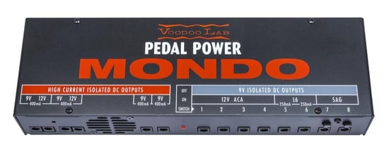 Voodoo Labs Pedal Power Mondo Pedal Board Power Supply