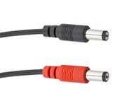 Voodoo Labs Power Cable 2.5mm Barrel (Reverse Polarity, Straight, 46cm)