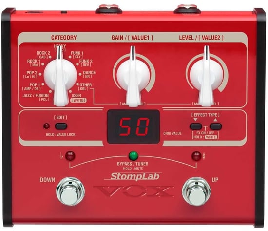 Vox StompLab IB Modeling Bass Effects Processor