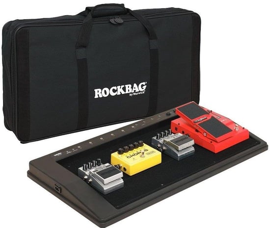 Warwick RB23100B/B FX Pedal Board with Rock Bag