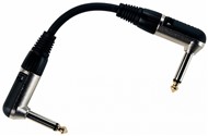 Warwick RCL 30111D6 Patch Cable with Angled Plugs 15cm