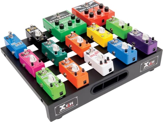 Xvive F2 Pedal Board