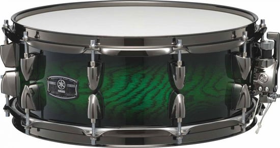 Yamaha Live Custom 14x5.5in Snare (Emerald Shadow Sunburst)