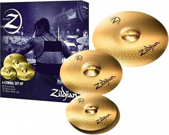 Zildjian Planet Z Cymbal Pack - PLZ4PK