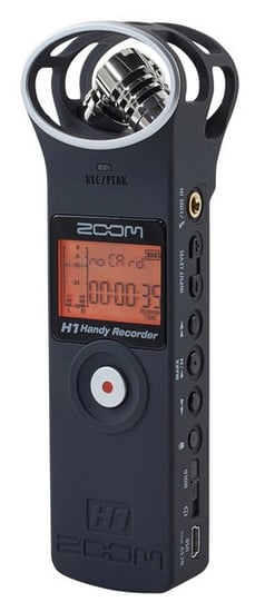 Zoom H1 Handy Recorder (Matte Black)