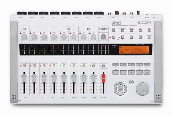 Zoom R16 Digital Recorder, USB Audio Interface and DAW Controller