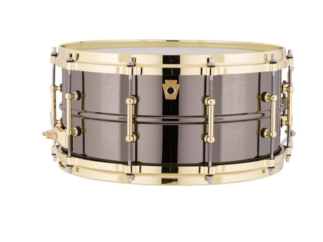 Ludwig Black Beauty 14x6.5 with gold hardware