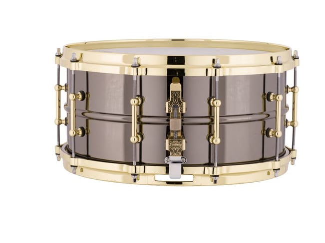 Ludwig Black Beauty 14x6.5 with gold hardware