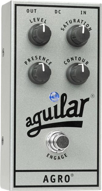 Aguilar APAG-AE Agro Silver Anniversary Edition Bass Overdrive Pedal