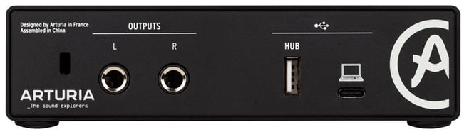 Arturia MiniFuse-1-Black-back