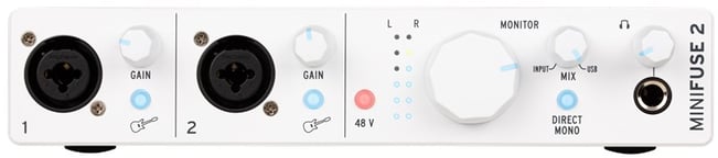 Arturia MiniFuse-2-White-front