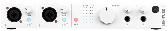 Arturia MiniFuse-4-White-front