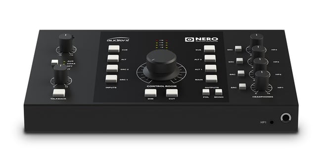 Audient Nero Monitor Controller, front view