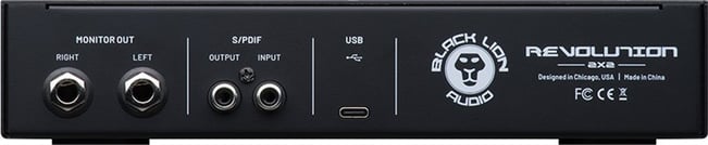 Black Lion Revolution 2x2 Audio Interface 2