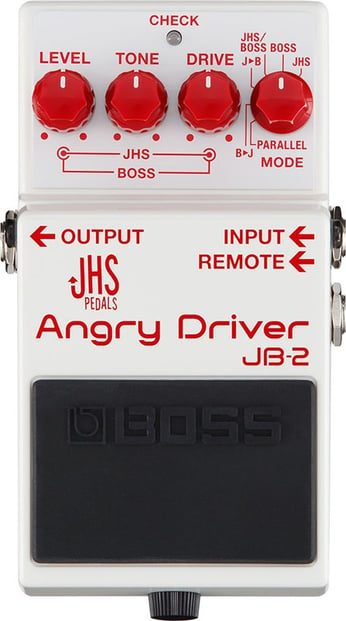 Boss JB-2 Angry Driver Overdrive Pedal Main