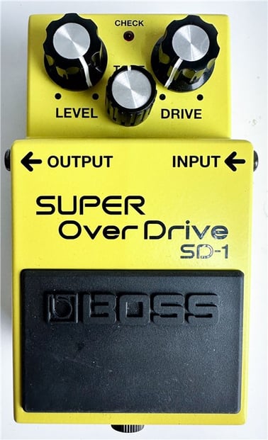 Boss SD-1 Super Overdrive Pedal, Second-Hand