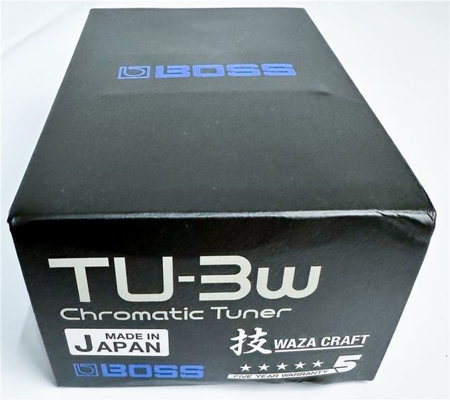 BOSS 技WAZA CRAFT TU-3W MADE IN JAPAN Chromatic Tuner TU-3W(J