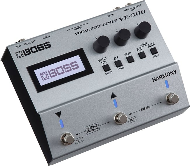 Boss VE-500 Angle