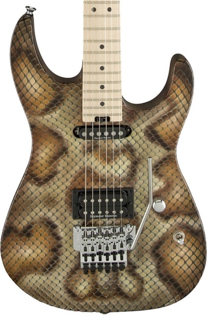 Charvel Pro-Mod Warren DeMartini, Maple, Snake