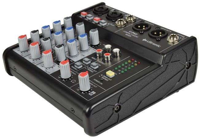 Citronic U-Pad Compact Mixer with USB Interface