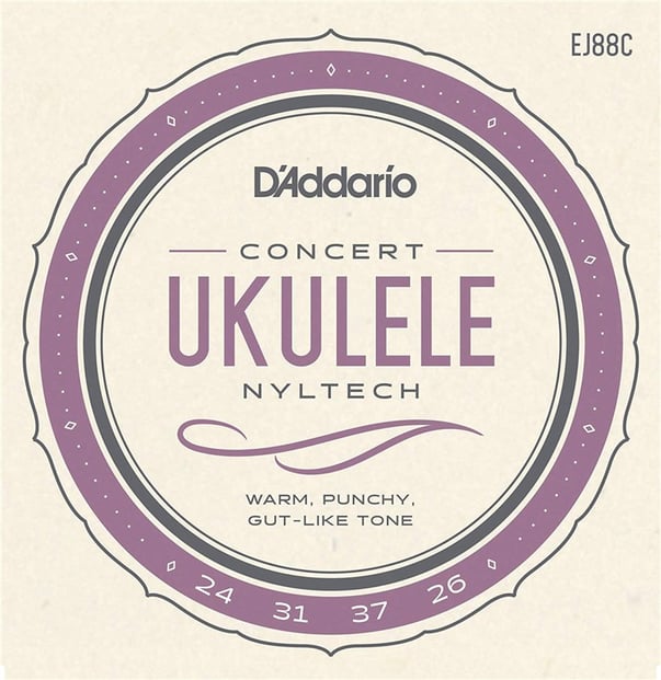 D'Addario EJ88C Nyltech Concert Ukulele